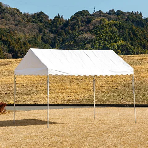 イベント集会テント 1.0間×1.5間 (アルミ) 標準白天幕