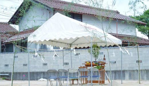 地鎮祭に最適なテント選びのポイント