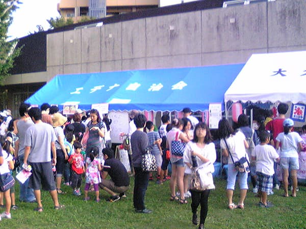 エデナ自治会様 イベント集会テント(定番品)軒高200cmで設営した事例