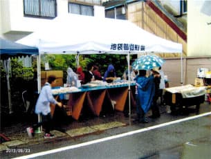 池袋御嶽町会 様 / かんたんてんと3(スチール&アルミ複合)