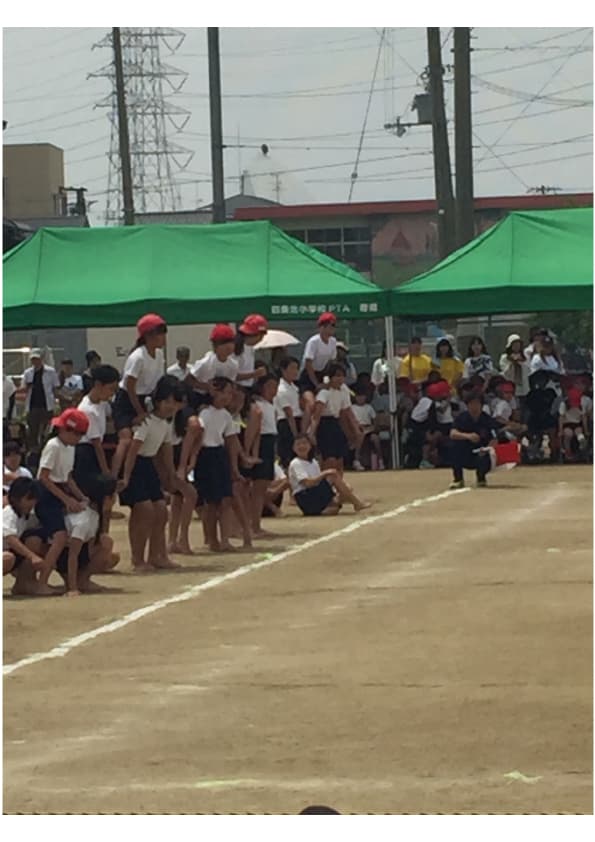 四条北小学校PTA様 かんたんてんと3(スチール&アルミ複合)で設営した事例