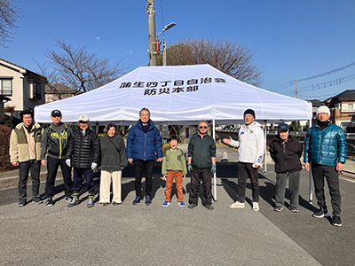 蒲生四丁目自治会様の導入事例