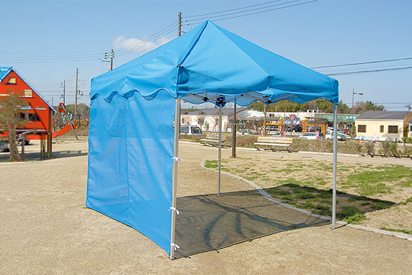 かんたんてんと3 メッシュタイプ 一方幕 商品画像1