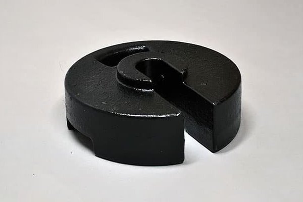 20kgテントウェイト[鋳物製] - 黒塗装