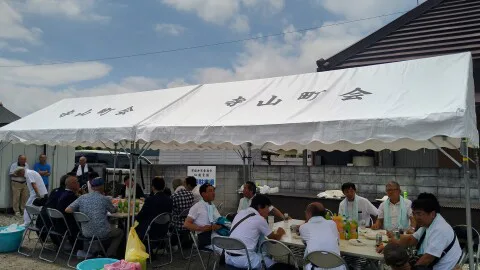 イベント集会テント(定番品)軒高200cm