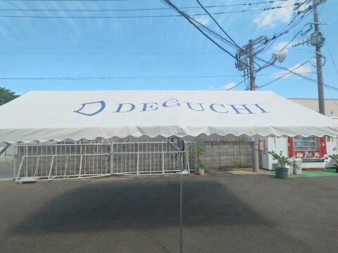 イベント集会テント(定番品)軒高200cm
