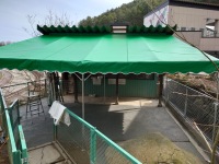 片流れスタイルテント(定番品)軒高200cm