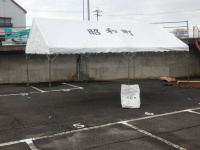 イベント集会テント(定番品)軒高200cm