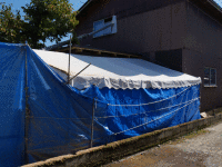 片流れスタイルテント(定番品)軒高180cm