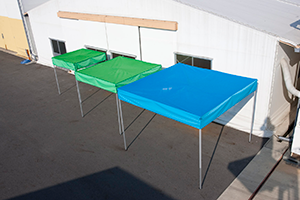 メッシュ平屋根 複合