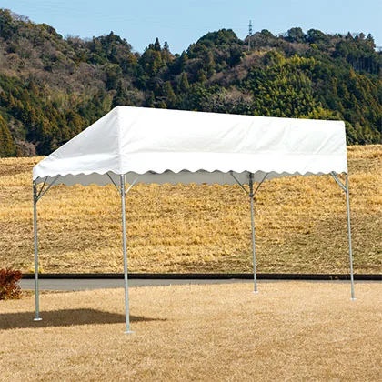 片流れスタイルテント(定番品)軒高200cm | 日本テント