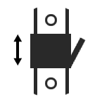 2段階高さ調整可