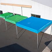 かんたんてんと3 メッシュタイプ 平屋根型 アルミ