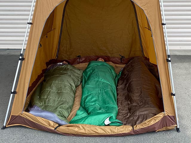 災害対策用テントP-Room | 日本テント